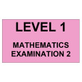 Mathematics Level 1 Examination 2